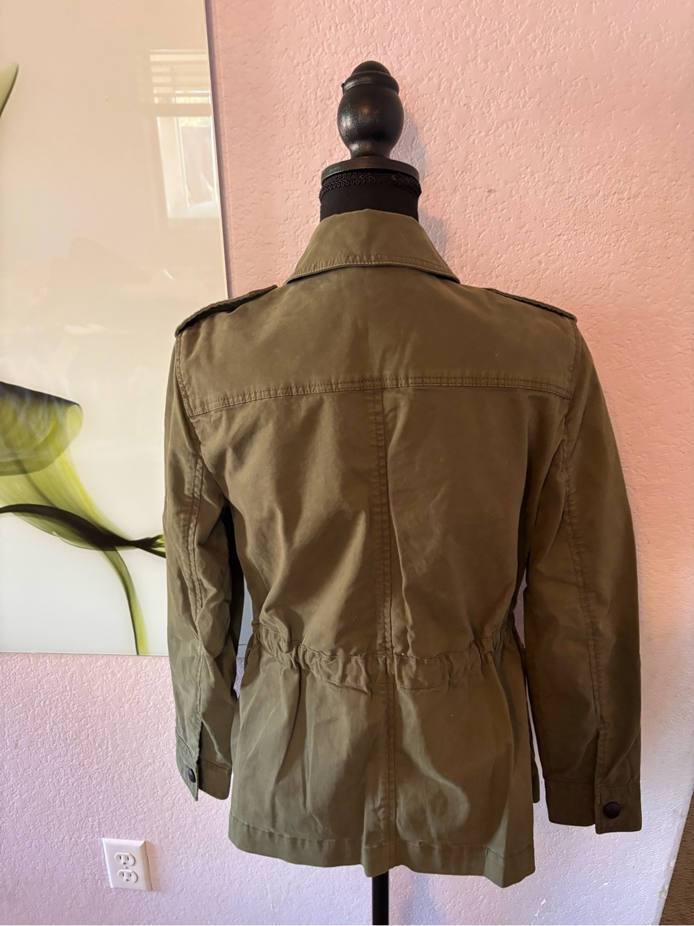 Banana Republic green utility jacket size XS - Picture 3 of 5